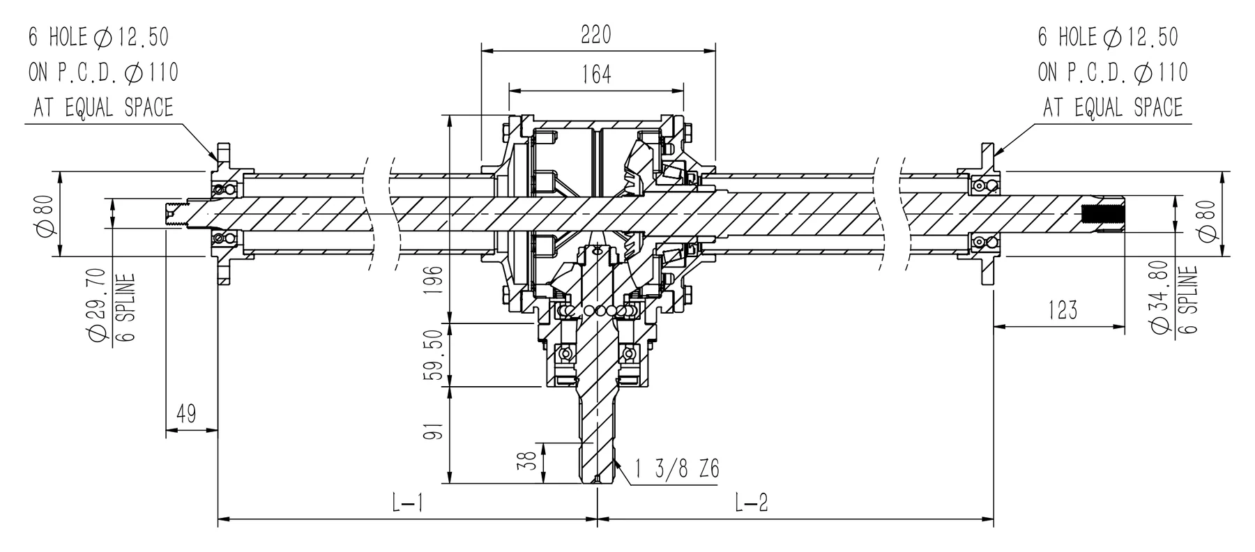 Cross-section drawing thumbnail