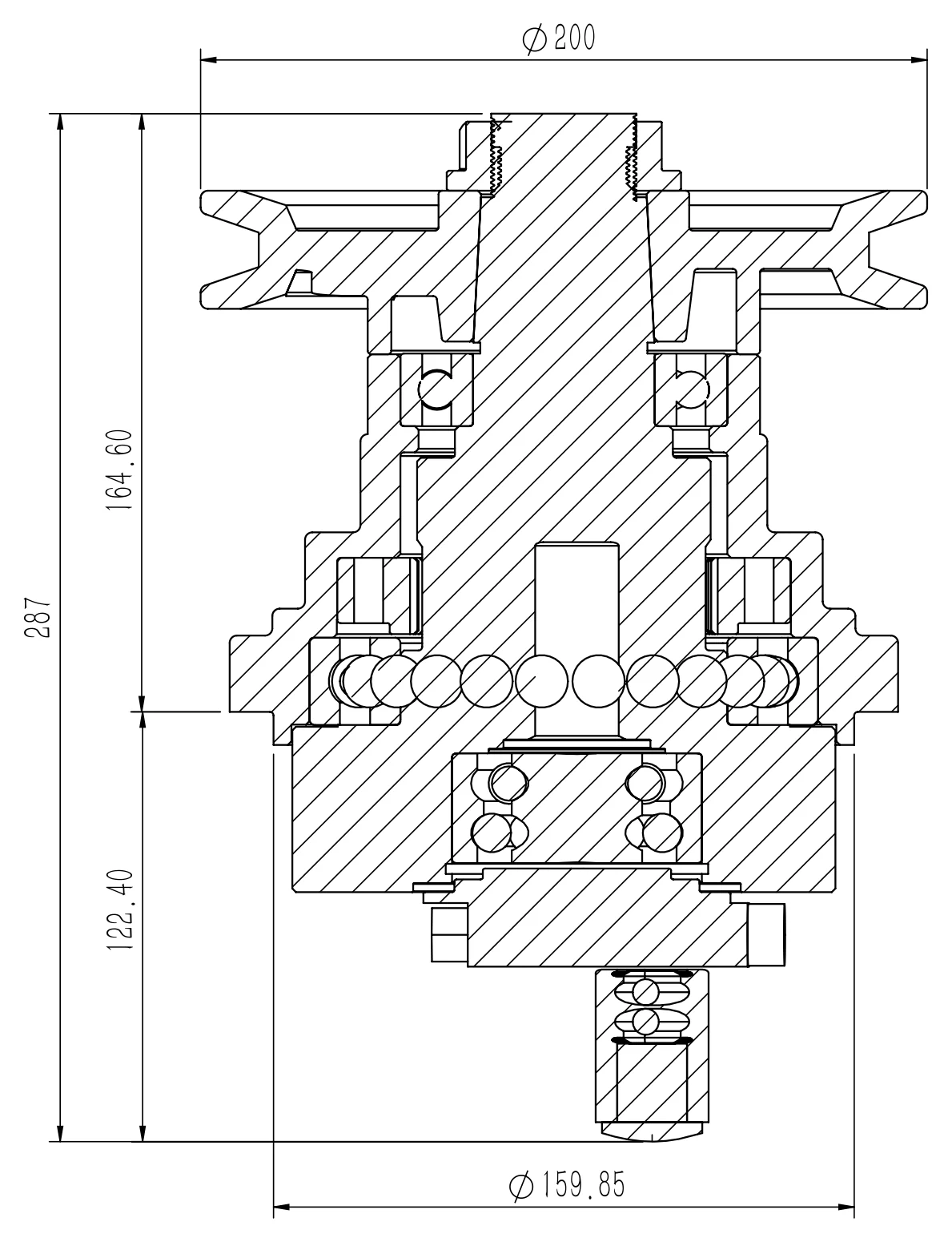 Cross-section drawing thumbnail