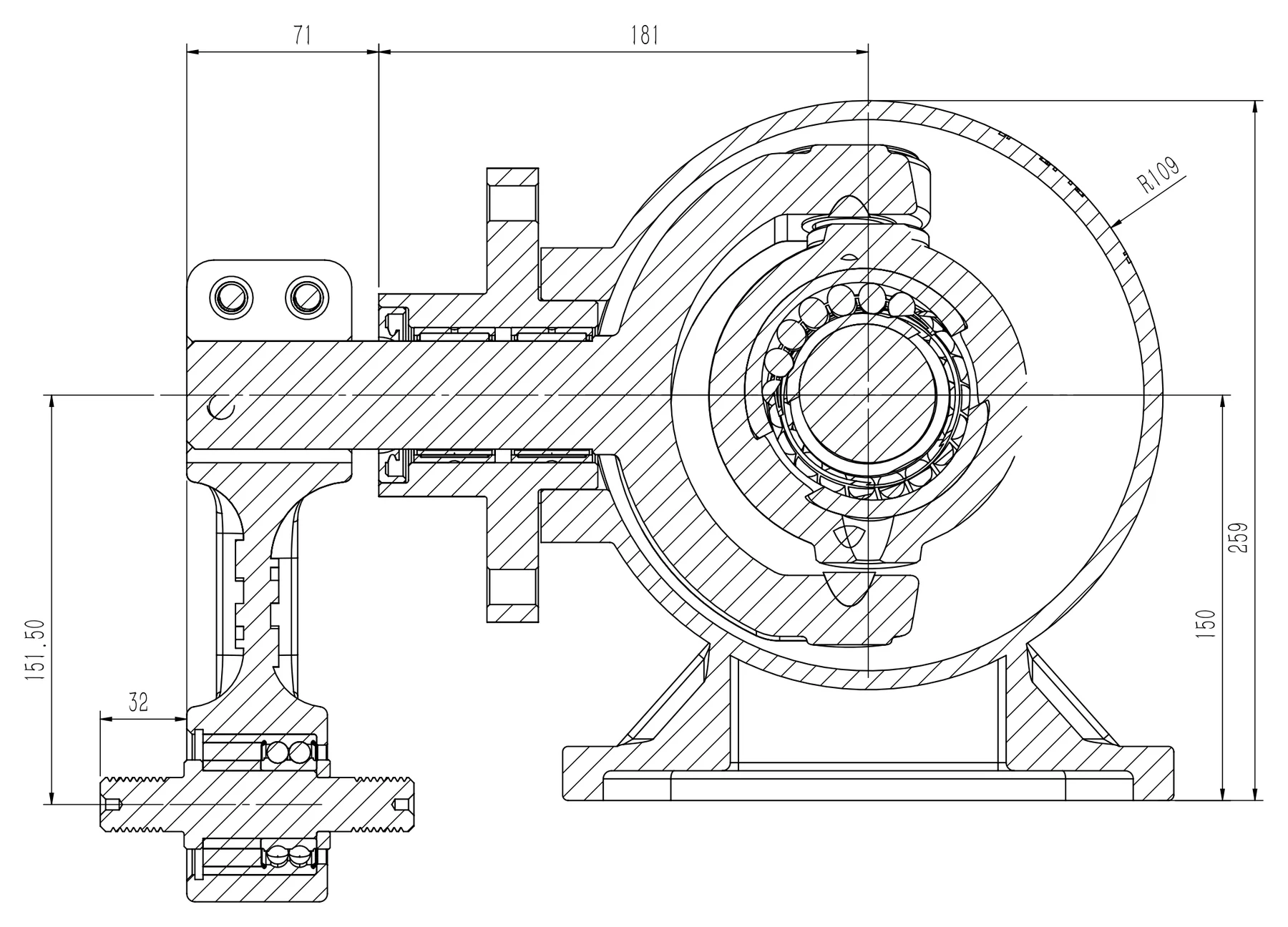 Cross-section drawing thumbnail