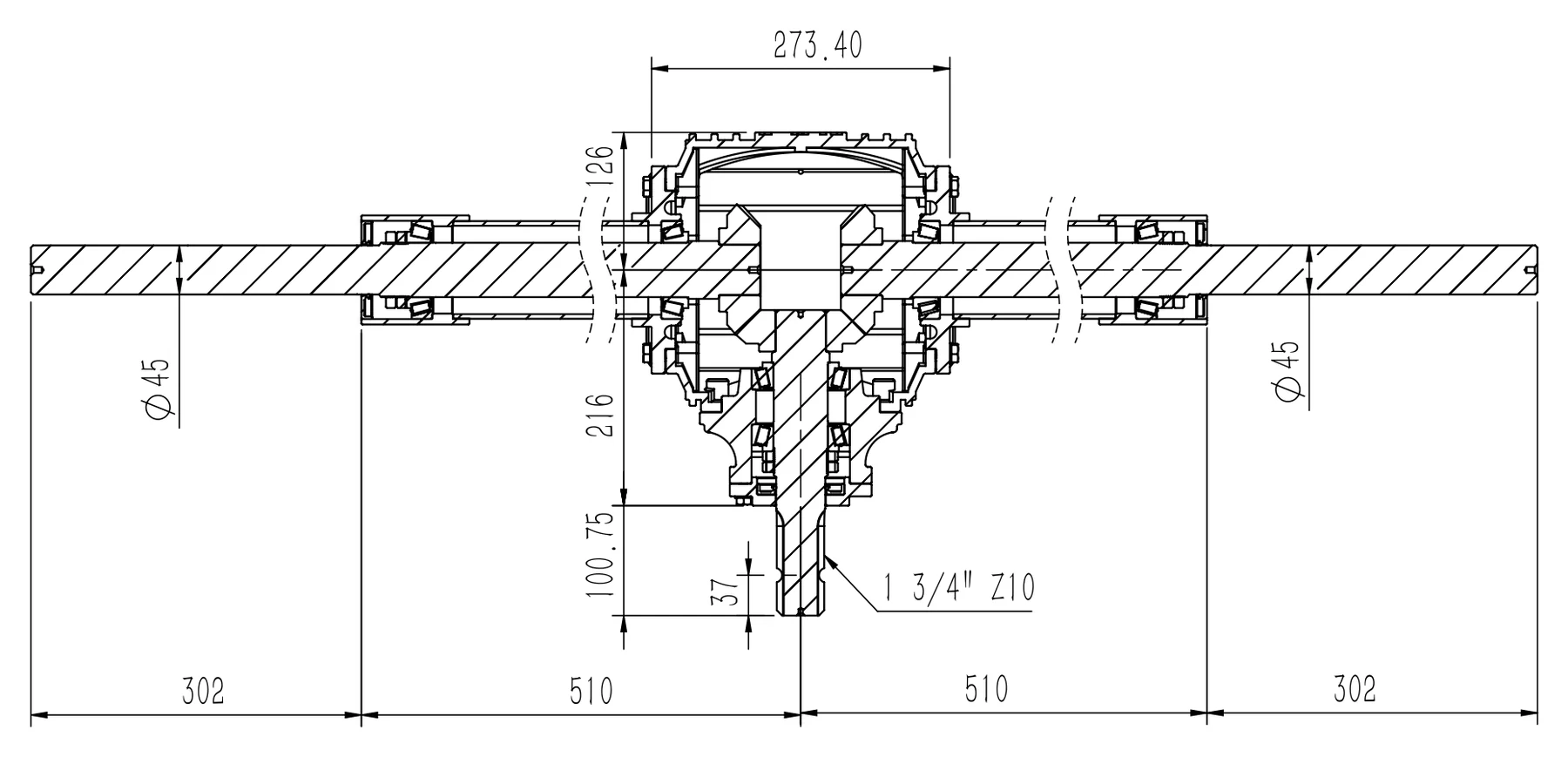 Cross-section drawing thumbnail