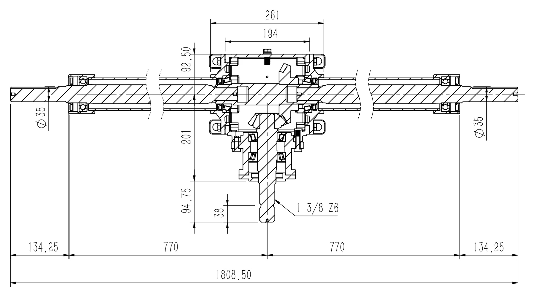 Cross-section drawing thumbnail