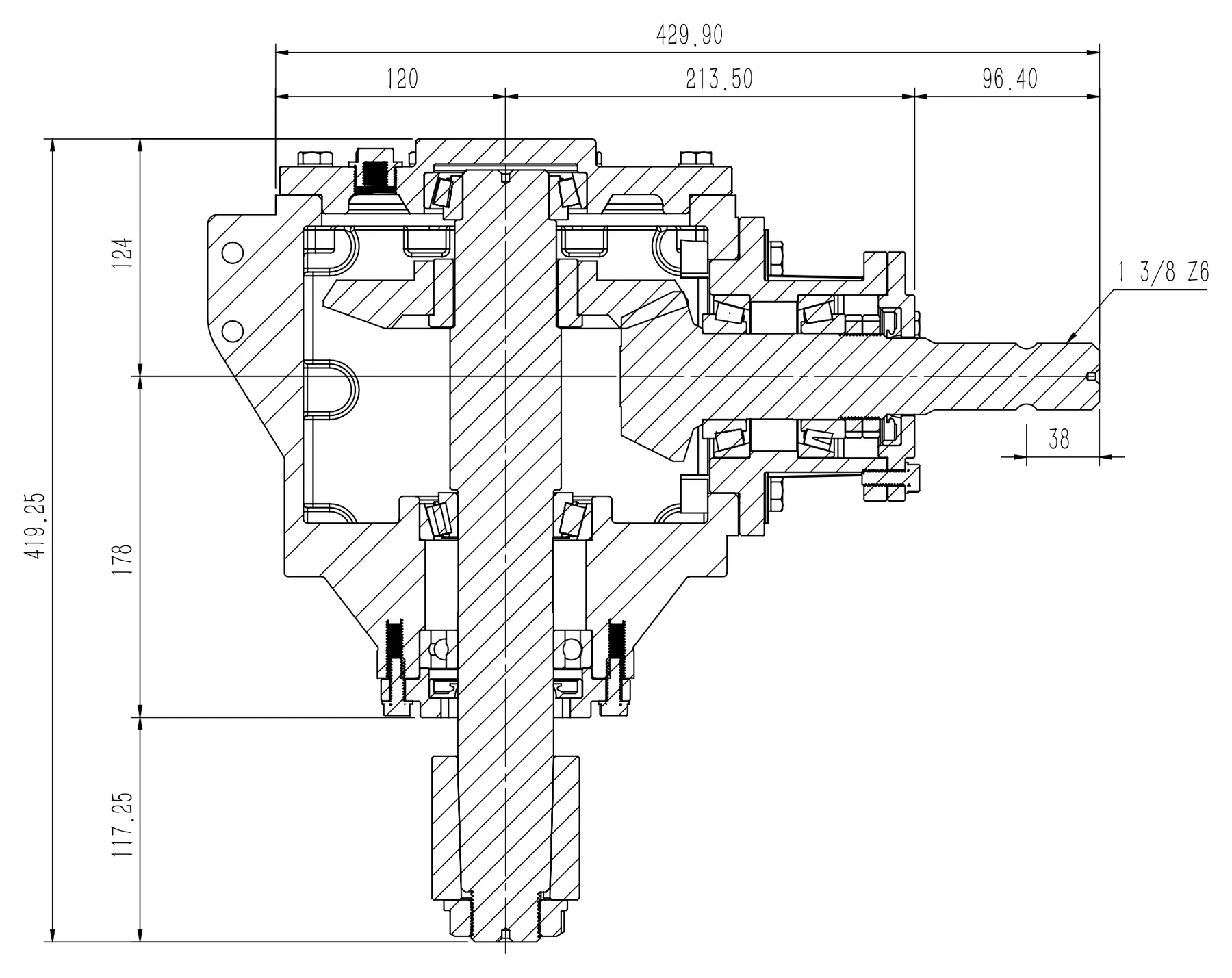 Cross-section drawing thumbnail