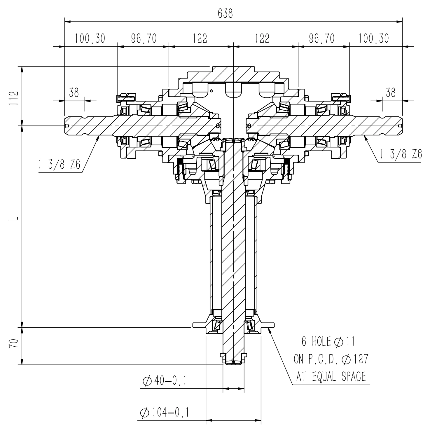 Cross-section drawing thumbnail
