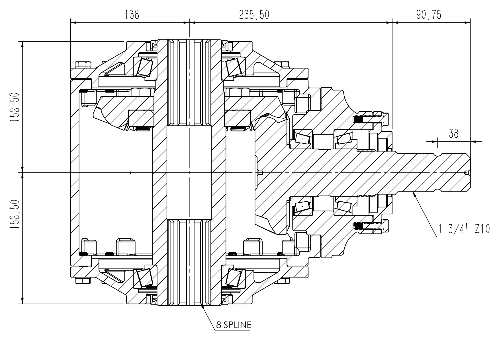 Cross-section drawing thumbnail