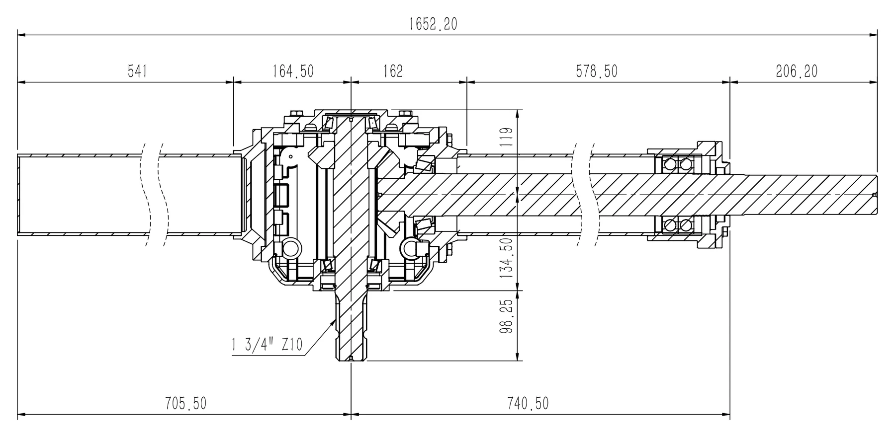 Cross-section drawing thumbnail