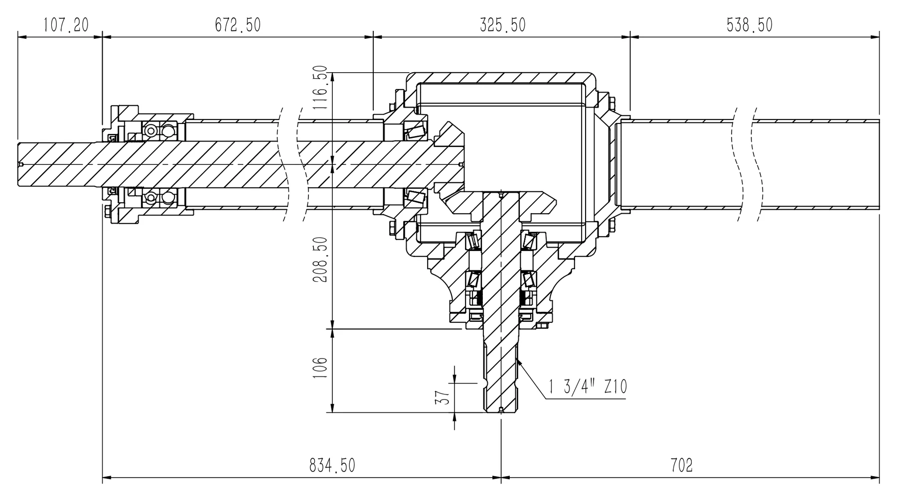 Cross-section drawing thumbnail