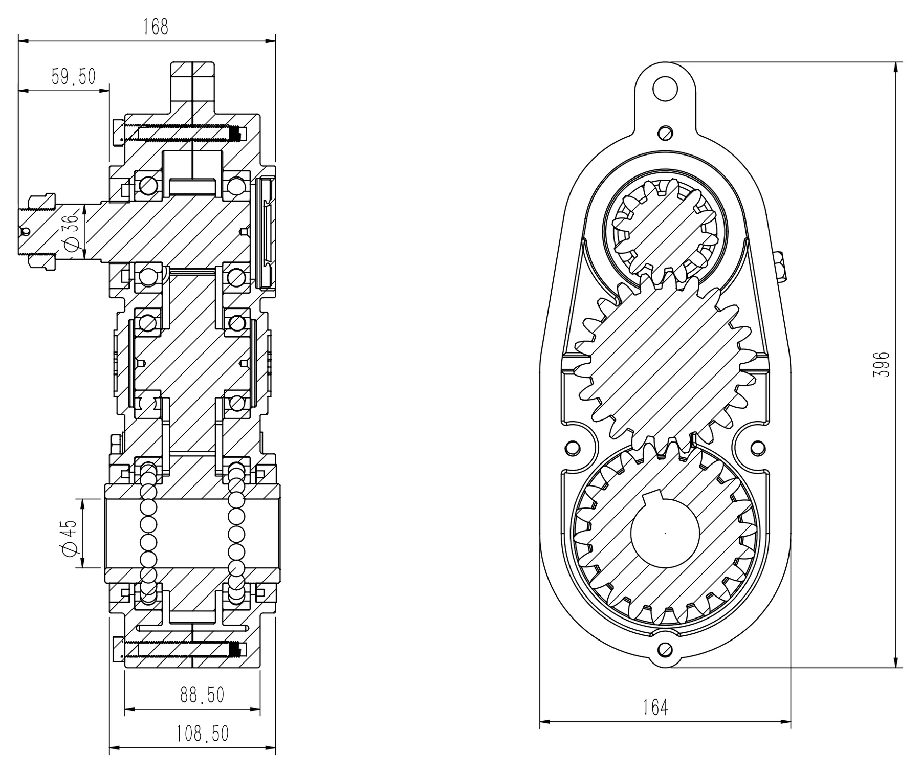 Cross-section drawing thumbnail