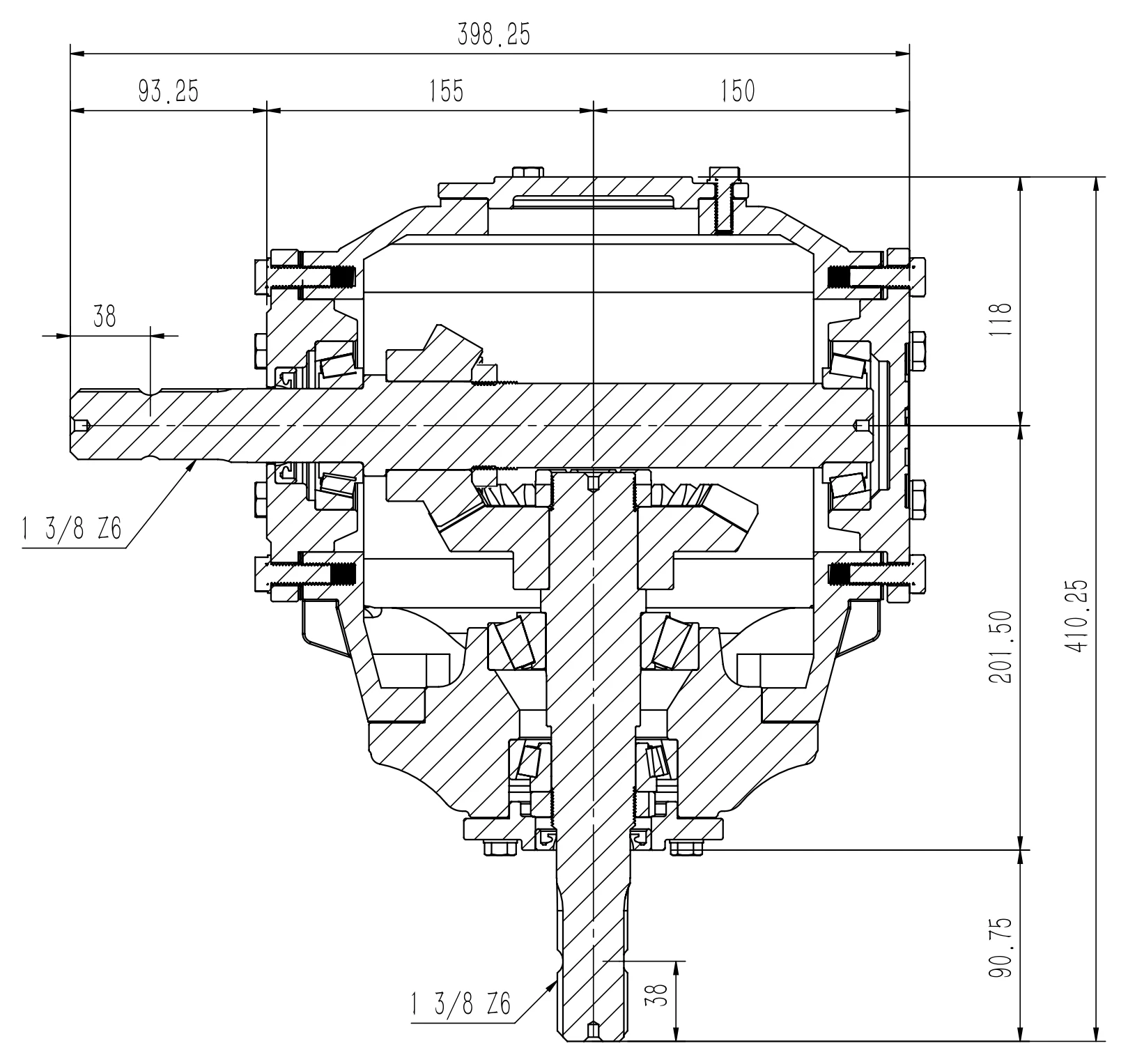 Cross-section drawing thumbnail