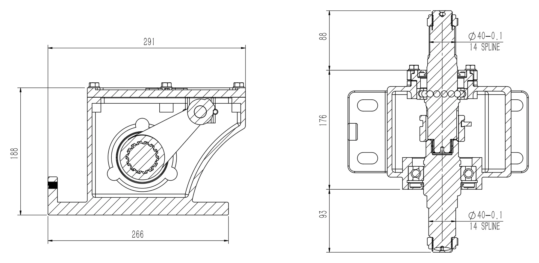 Cross-section drawing thumbnail