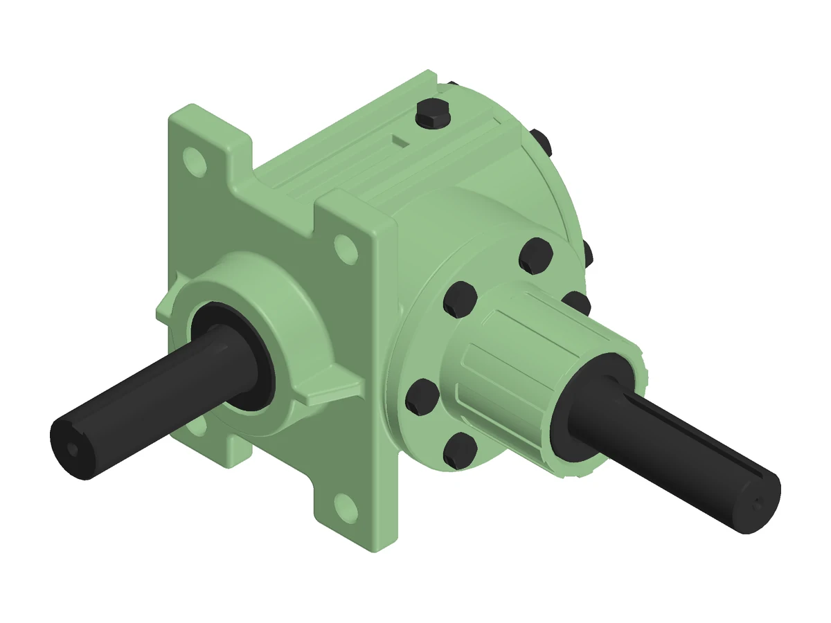 CO-1220 Combine & Cutter Bar Gearbox, three-quarter view